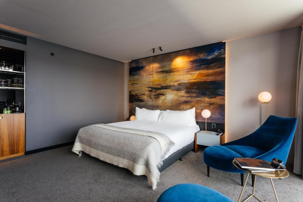 Postel nebo postele na pokoji v ubytování MACq 01 Hotel