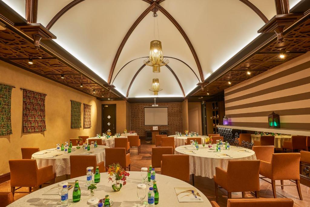 Restaurace v ubytování Salalah Gardens Hotel Managed by Safir Hotels & Resorts