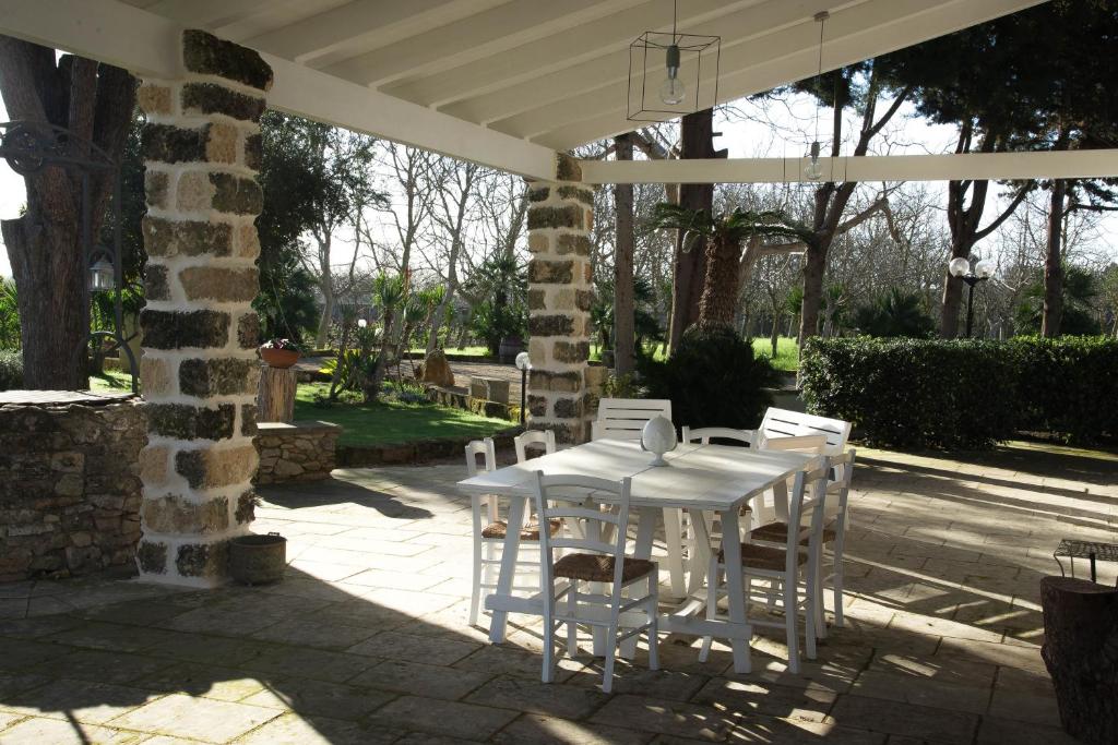 Patio nebo venkovní prostory v ubytování Dimora Del Duca, masseria b&b di charme