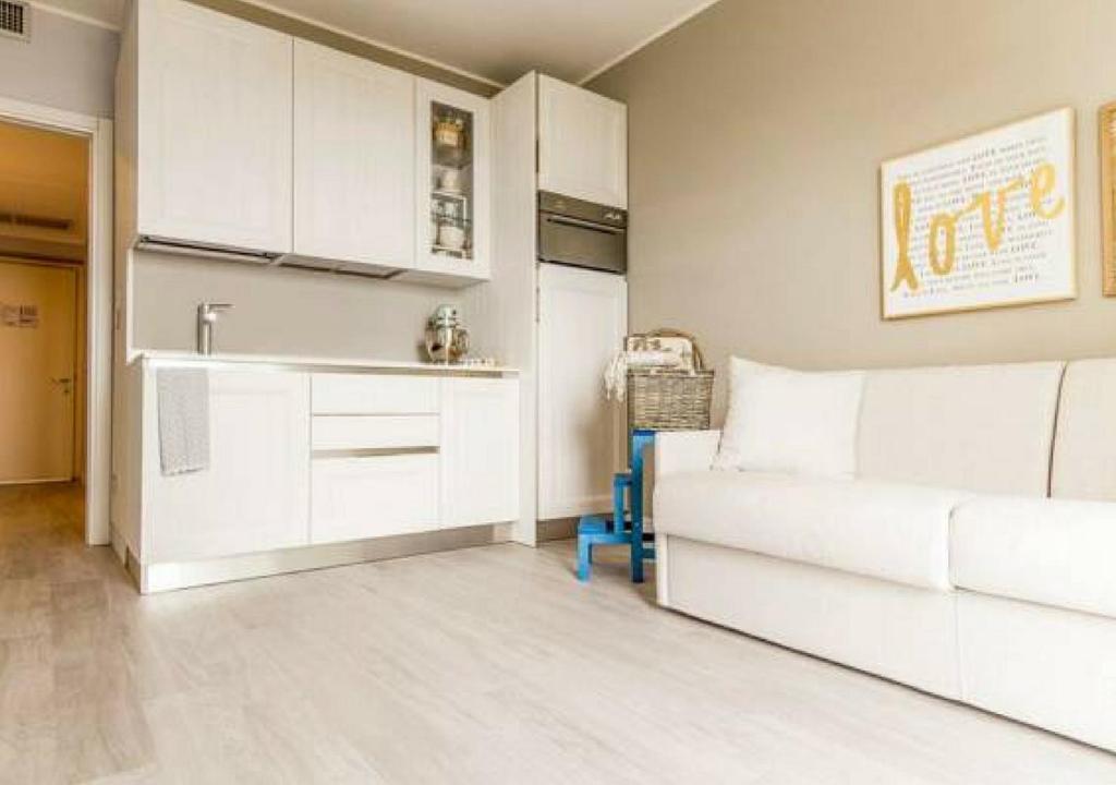 Kuchyň nebo kuchyňský kout v ubytování Residence Modus Vivendi