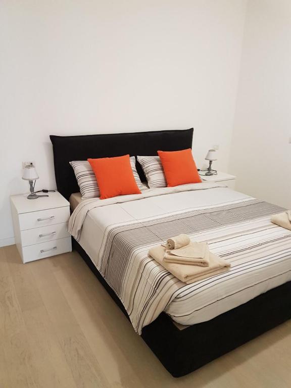 Posteľ alebo postele v izbe v ubytovaní Baia Blu - Luxury Apartments with Pool