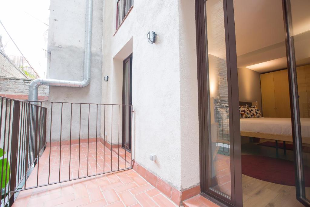 Balkón alebo terasa v ubytovaní Yeah Barcelona Hostel