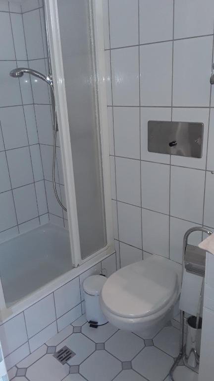 Koupelna v ubytování Cordes, Apartment 1
