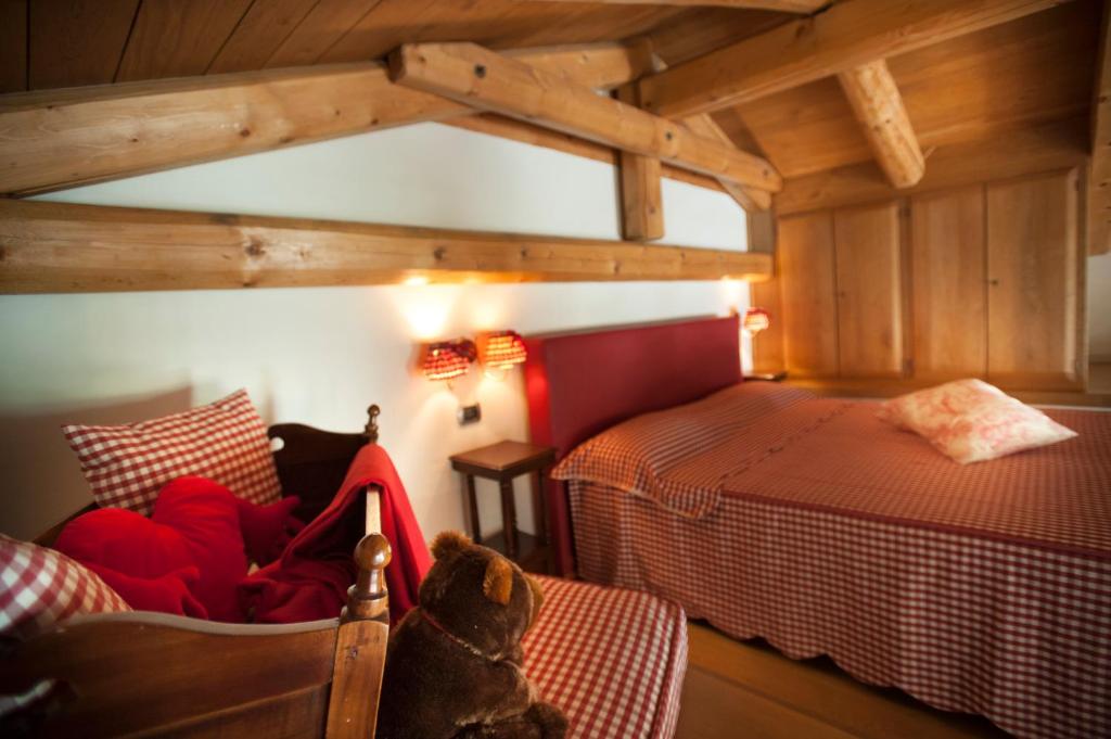 Postel nebo postele na pokoji v ubytování Villa Tiboldi