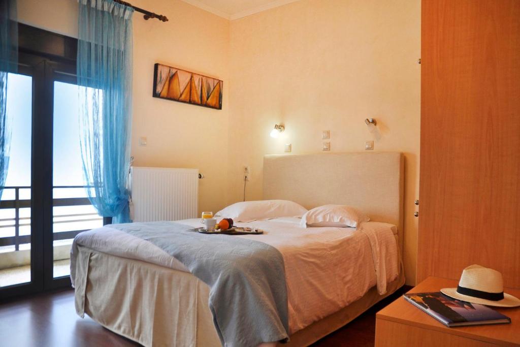 Letto o letti in una camera di Hotel Atlantis