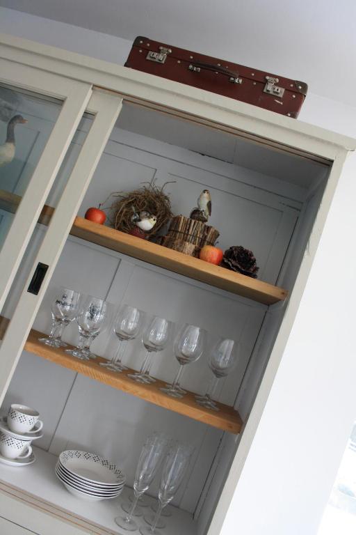 A kitchen or kitchenette at TypisGistel