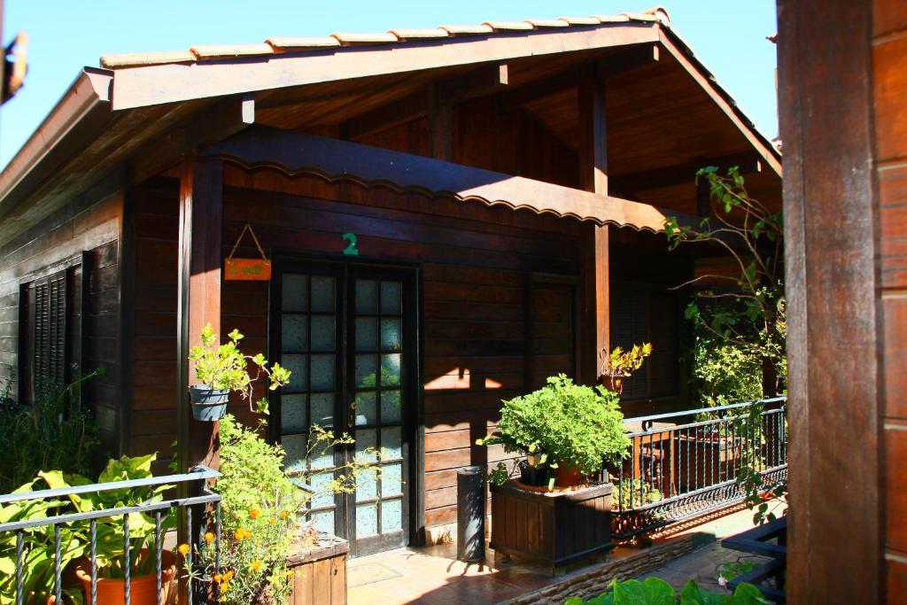Budova, kde se bed and breakfast nachází
