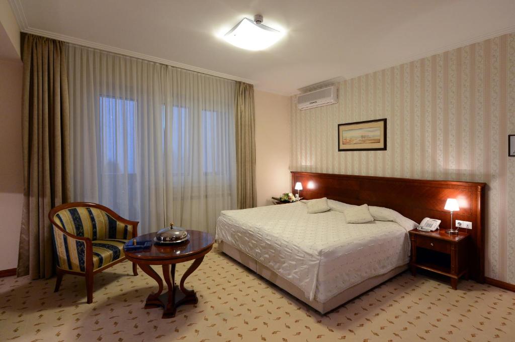 Voodi või voodid majutusasutuse Hotel Orasac toas