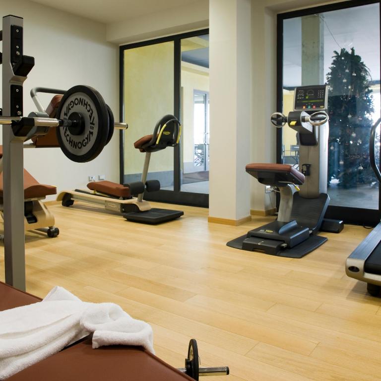 Fitness centrum a/nebo fitness zařízení v ubytování Marina Place Resort
