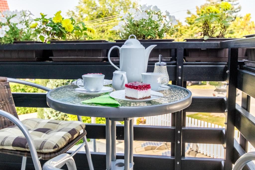 Balkón nebo terasa v ubytování Haus Sonnenhof