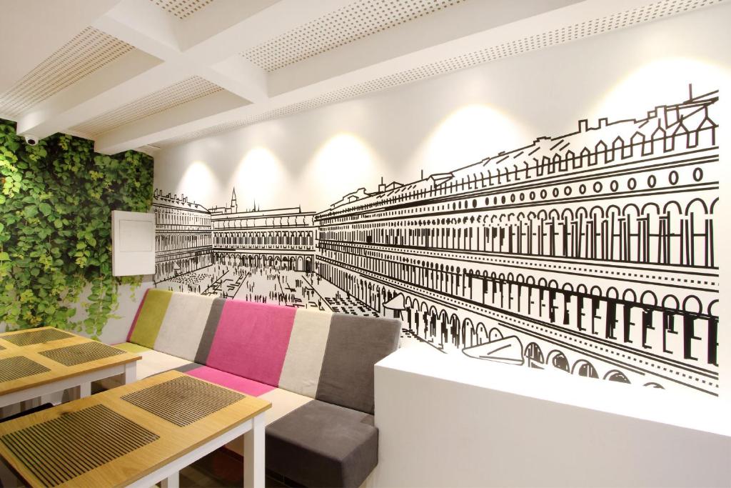 Posezení v ubytování Hotel Cosmopolit