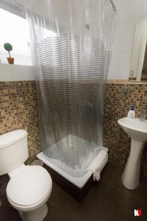 Koupelna v ubytování Innata Casa Hostal