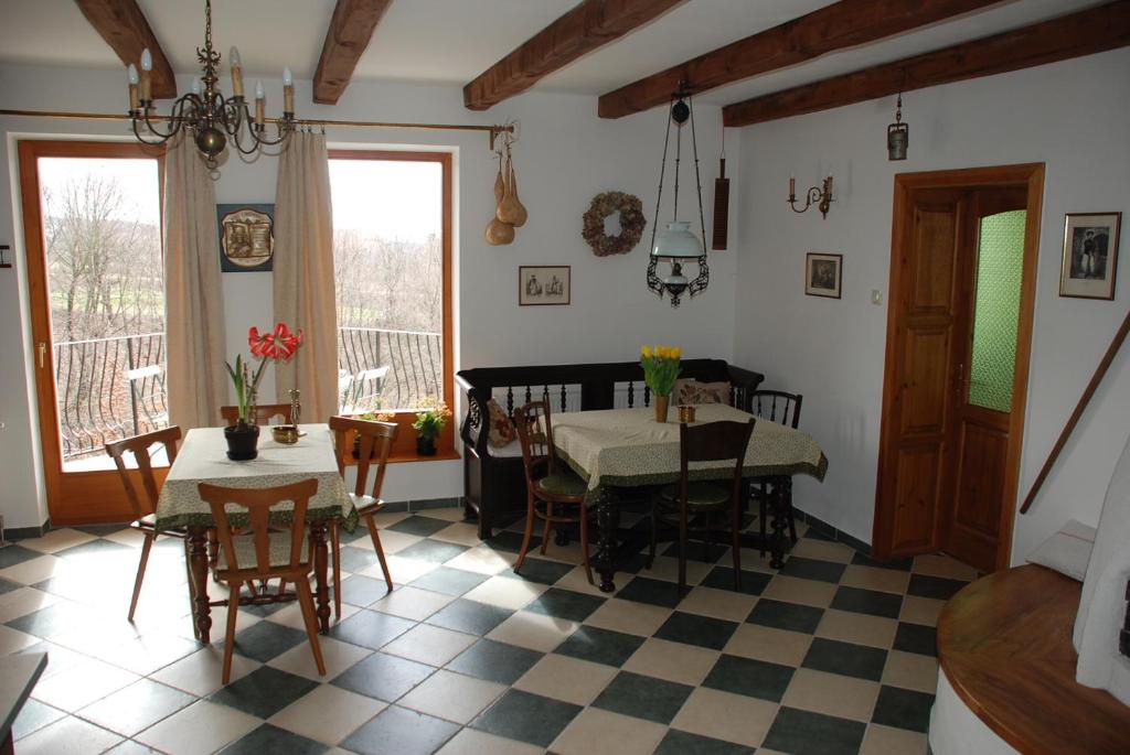 Posezení v ubytování Hungária Vendégház