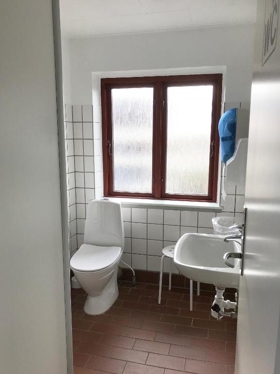 Koupelna v ubytování Oasen Samsø