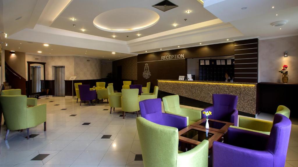 Posezení v ubytování Hotel Petrus