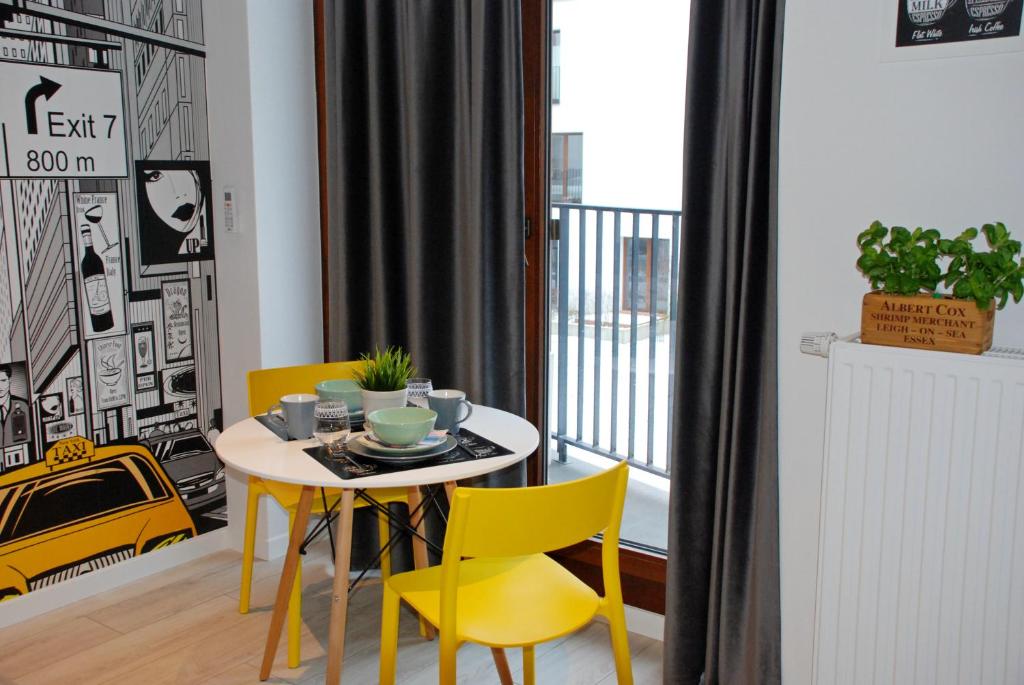 Posedenie v ubytovaní Prime Apartments