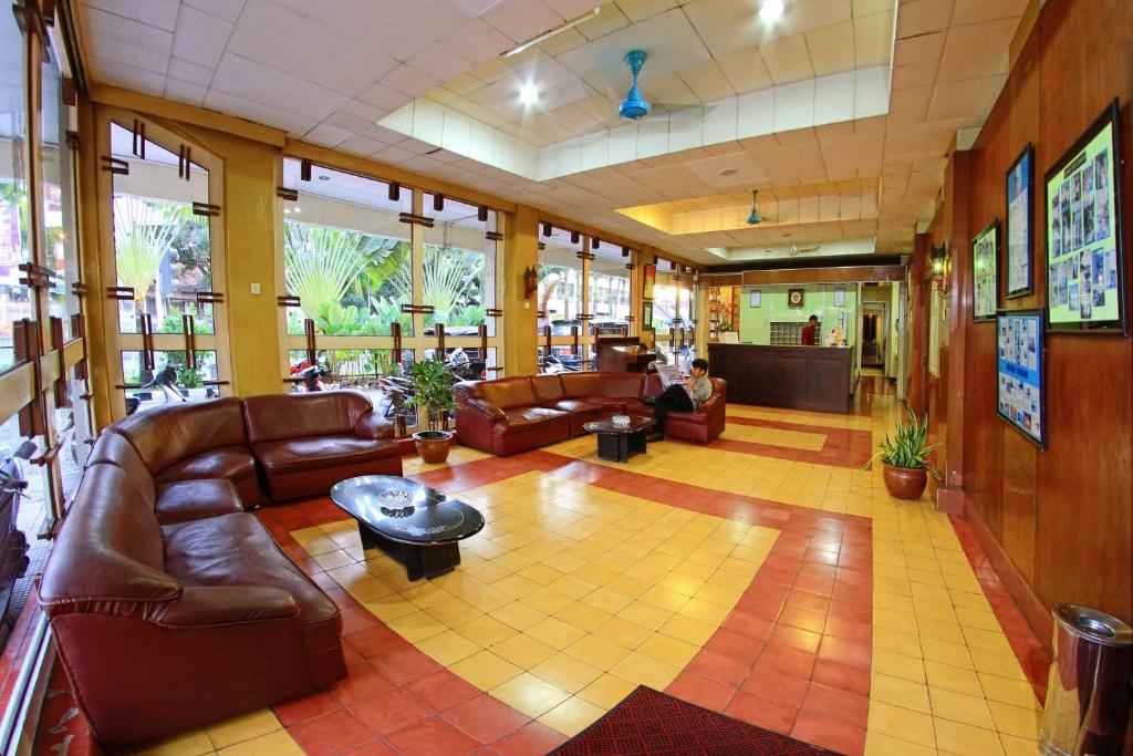 Posezení v ubytování Hotel Hangtuah