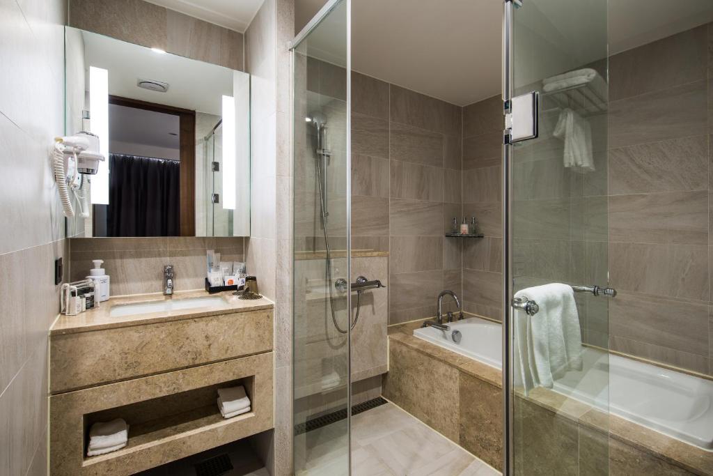 Koupelna v ubytování Solaria Nishitetsu Hotel Busan