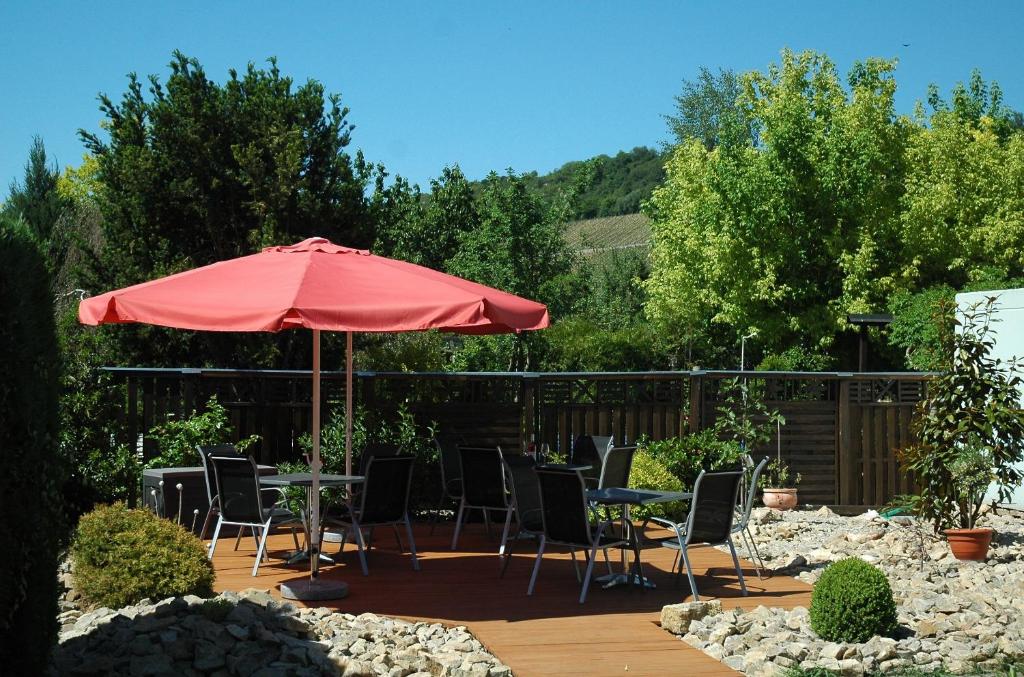Zahrada ubytování Hotel-garni 'Zum Weinkrug'