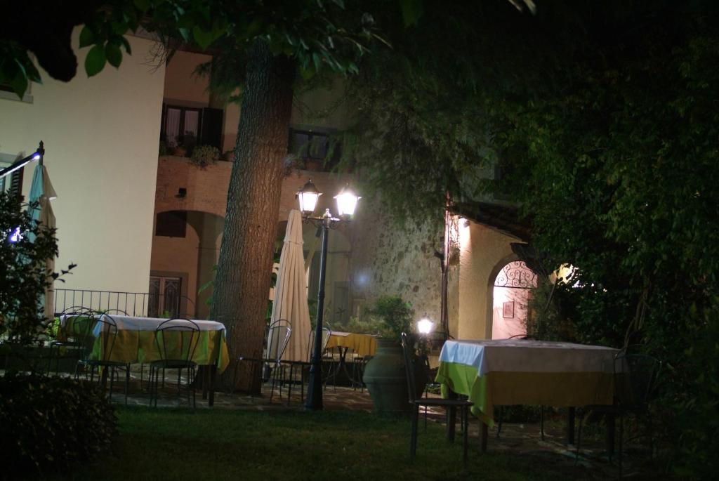 Albergo Casentinoにある庭