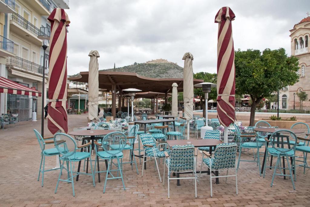 Restaurace v ubytování Morfeas Hotel