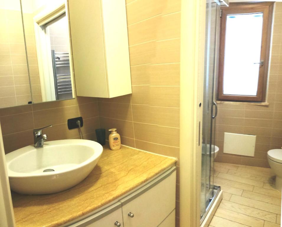 Kúpeľňa v ubytovaní La Casa del Mare