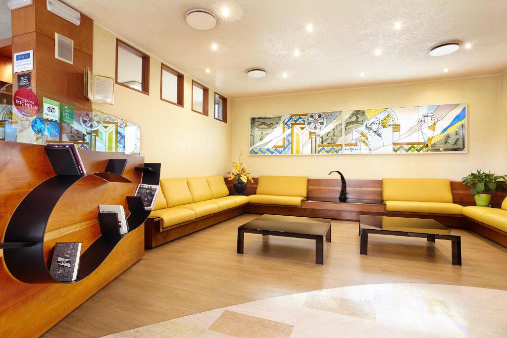 Posezení v ubytování Primhotel