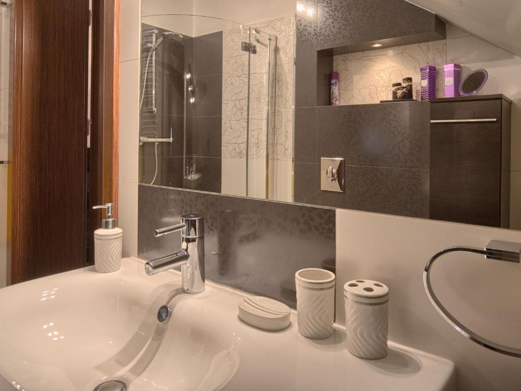Kúpeľňa v ubytovaní VisitZakopane - Mango Apartment