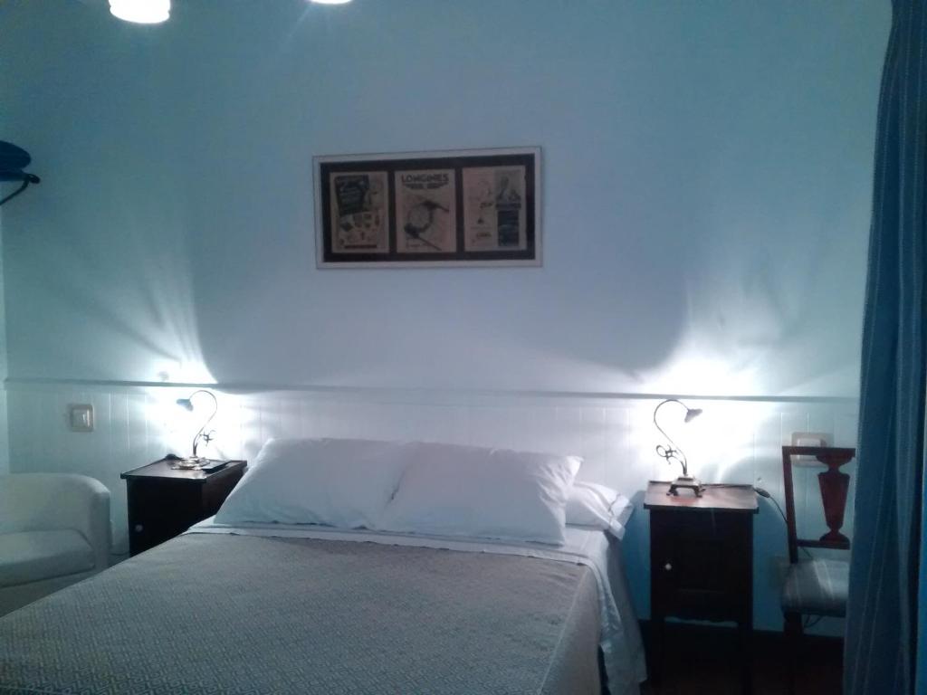 Postel nebo postele na pokoji v ubytování Hotel Rural Natxiondo