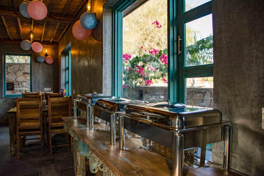 Restaurace v ubytování Hathi Mauja