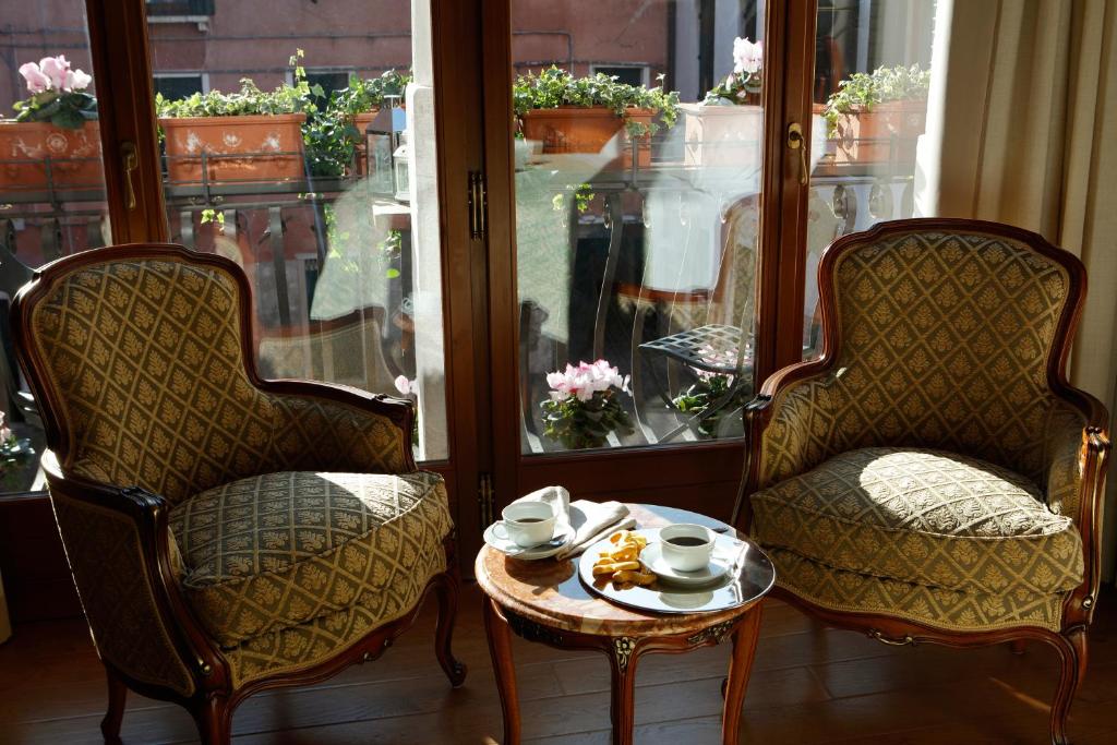 Posezení v ubytování Hotel Bisanzio