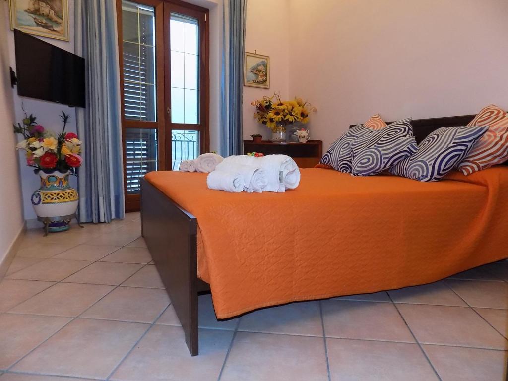 TV a/nebo společenská místnost v ubytování Casa Clotide
