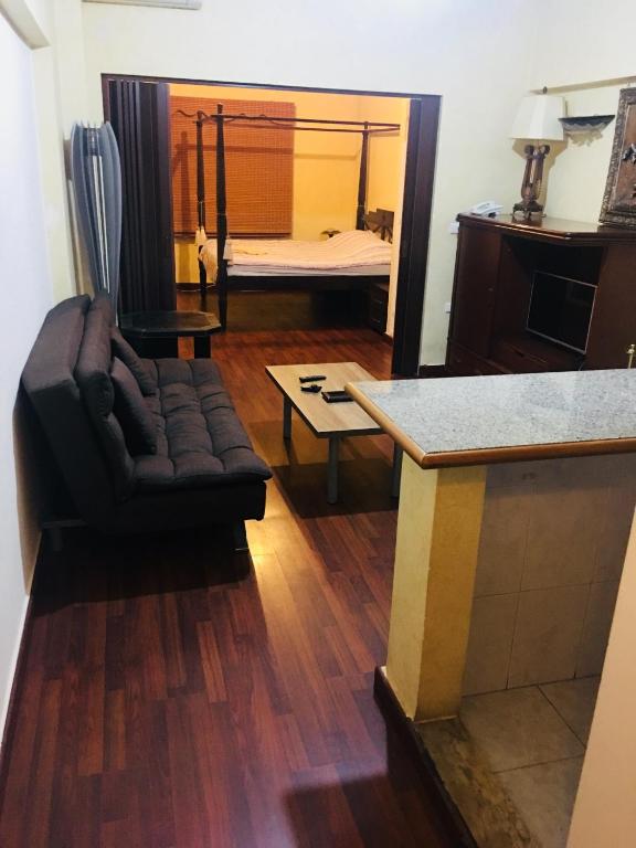 Posezení v ubytování Divan Hotel Apartments