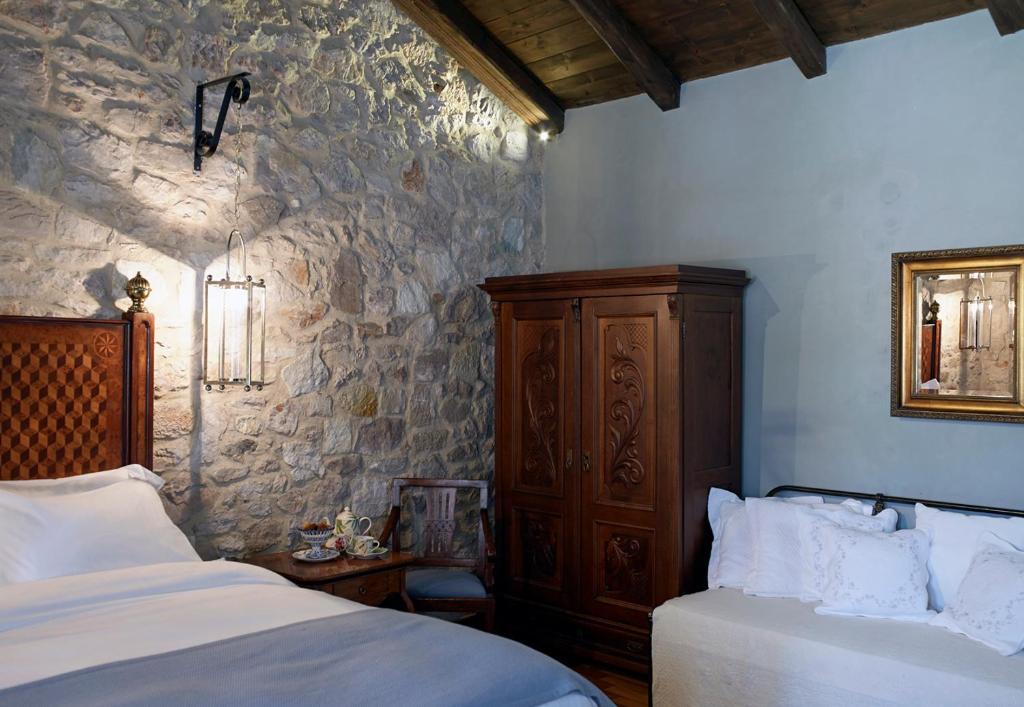 Postel nebo postele na pokoji v ubytování Villa Vager
