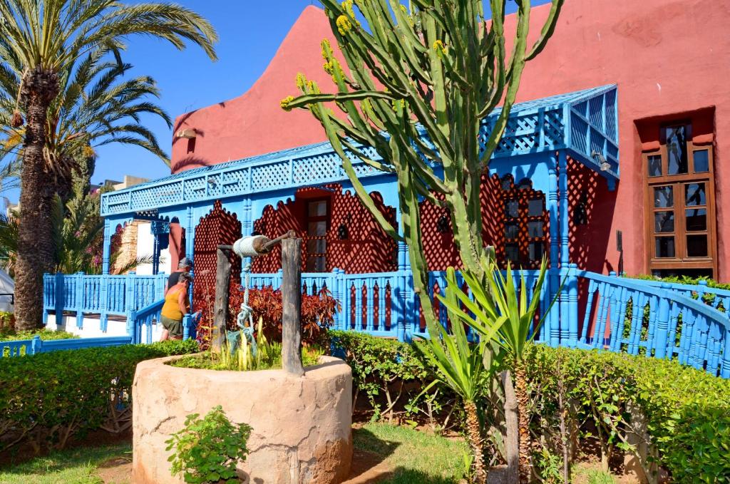 Jardin de l'établissement El Pueblo Tamlelt