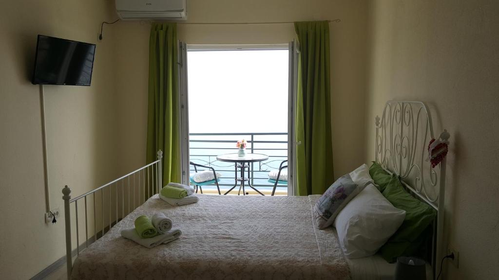 Postel nebo postele na pokoji v ubytování Lighthouse Apartments
