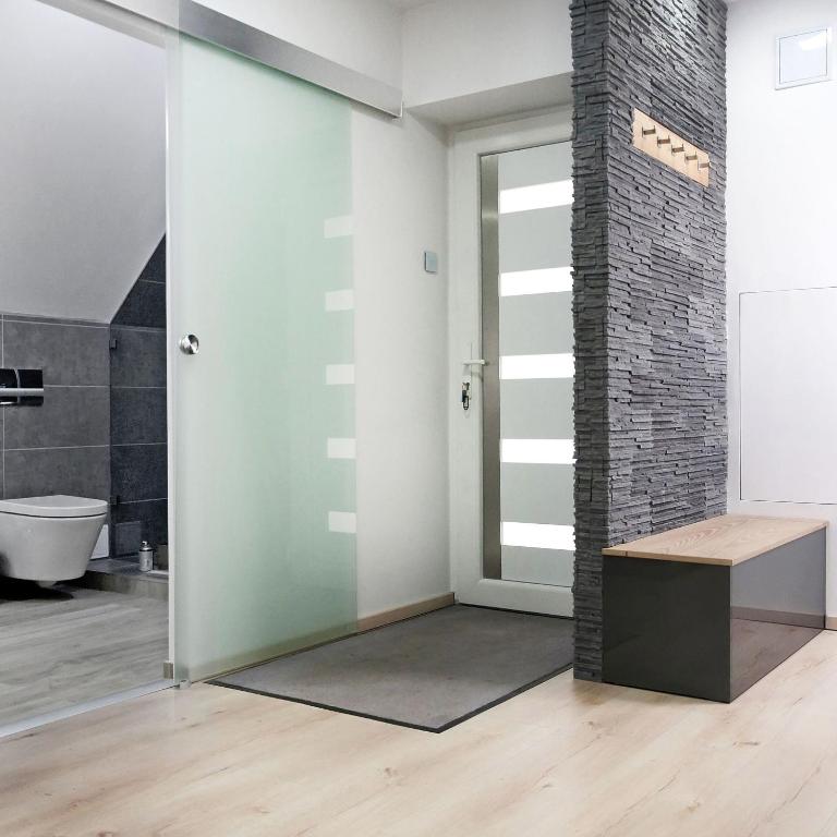 A bathroom at Shambala Apartman Tihany