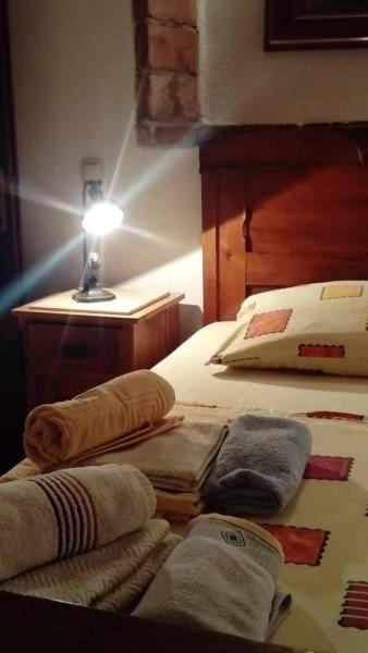 Postel nebo postele na pokoji v ubytování Apartman i Sobe Čule Cres
