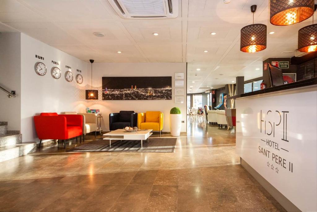 Posezení v ubytování HOTEL SANT PERE ll HSPII