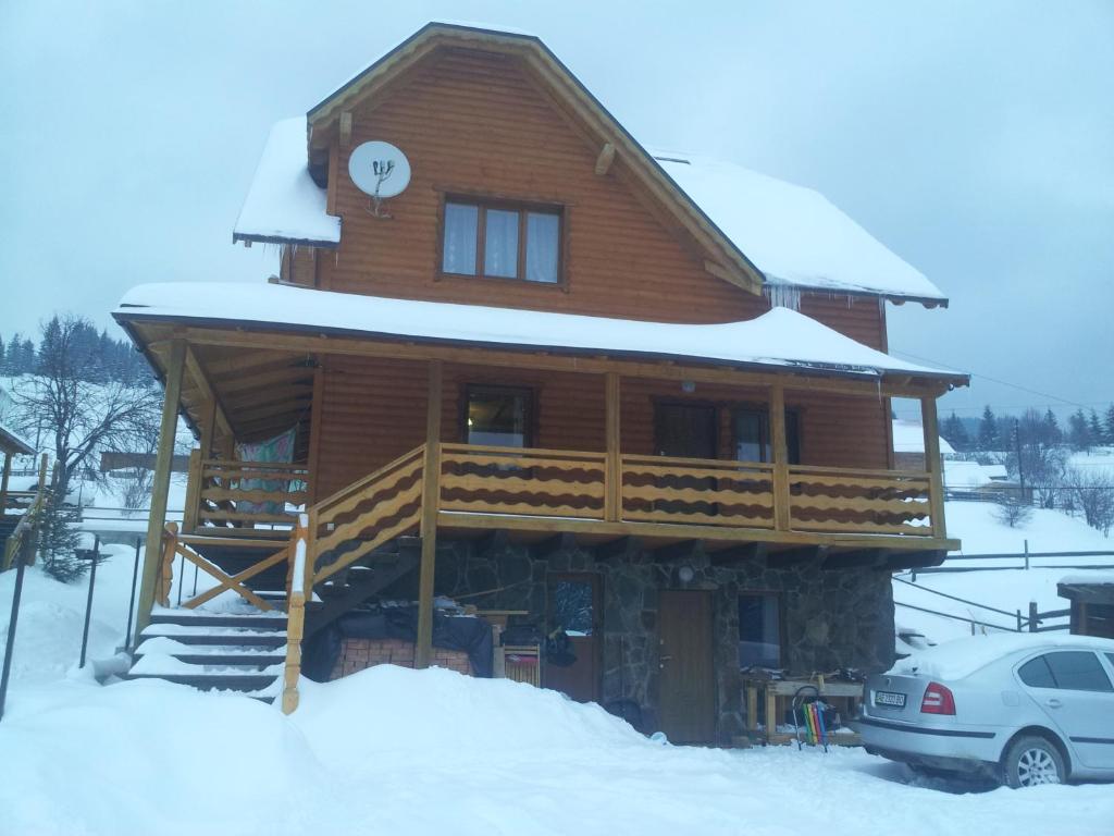 Cottage Oleksandr ziemā