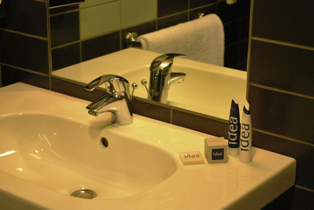 Koupelna v ubytování Idea Hotel Plus Savona