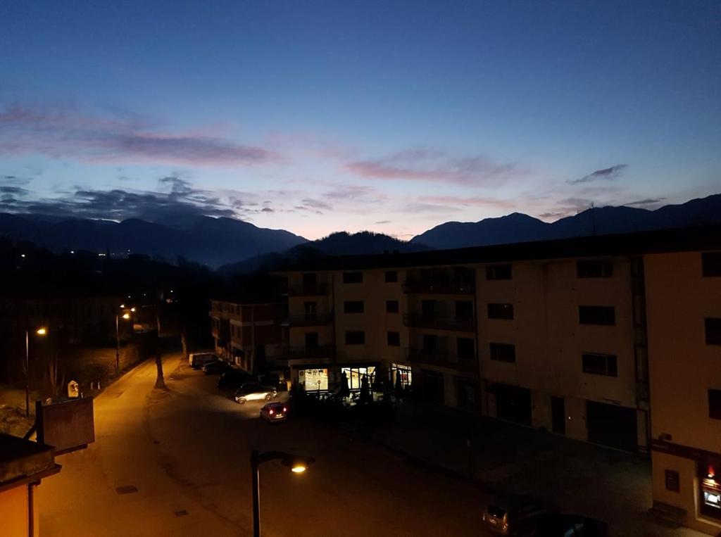Nespecifikovaný výhled na hory nebo výhled na hory při pohledu z bed and breakfast