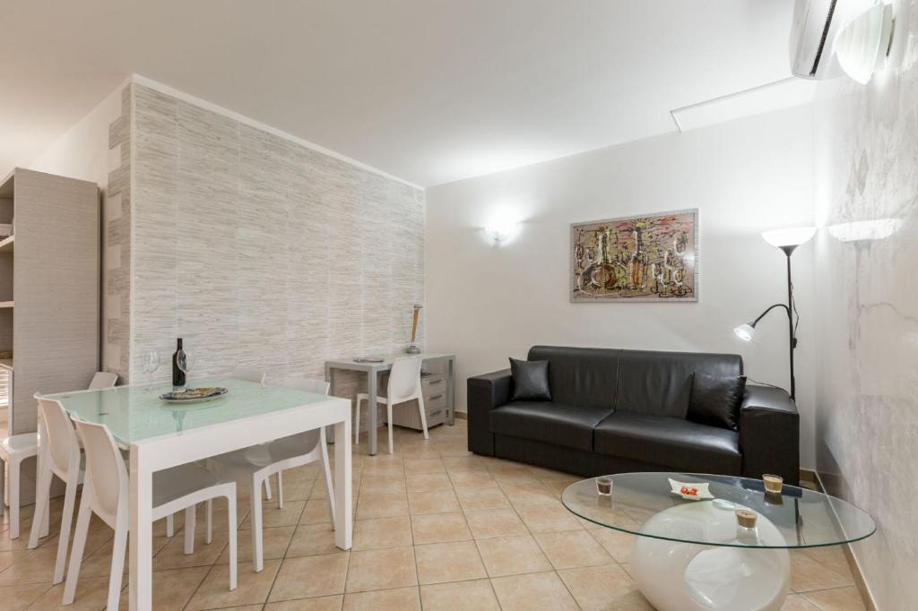 Posezení v ubytování Calabernardo Home Malacala