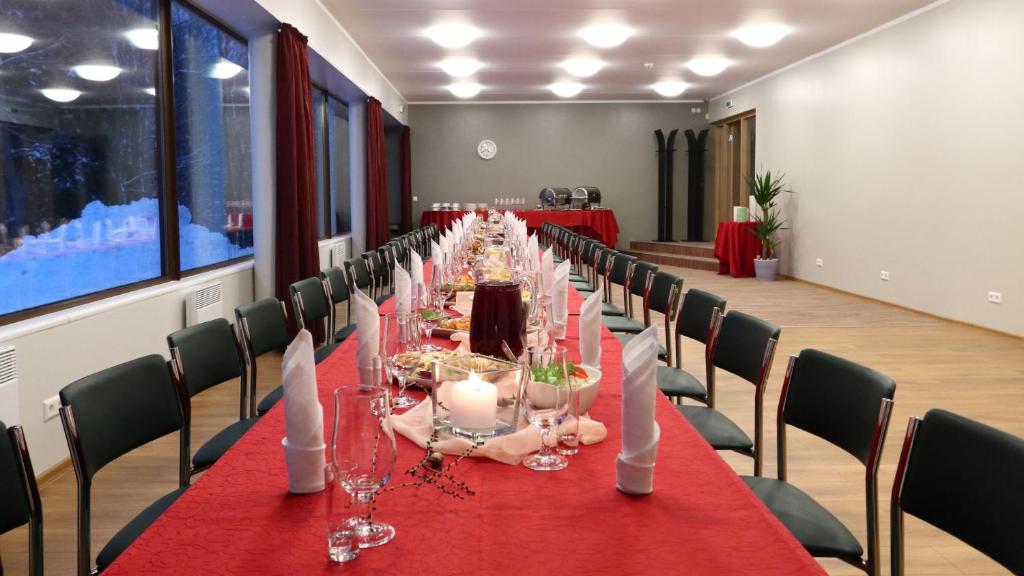 Posezení v ubytování Hotel Karupesa
