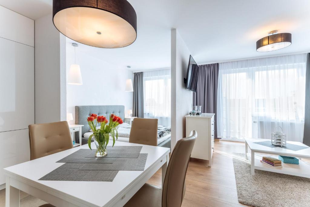 Posedenie v ubytovaní Apartamenty NAVIGATOR-PORT