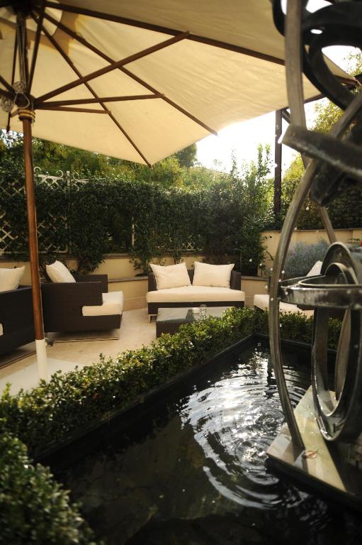 Zahrada ubytování Hotel Villa Duse