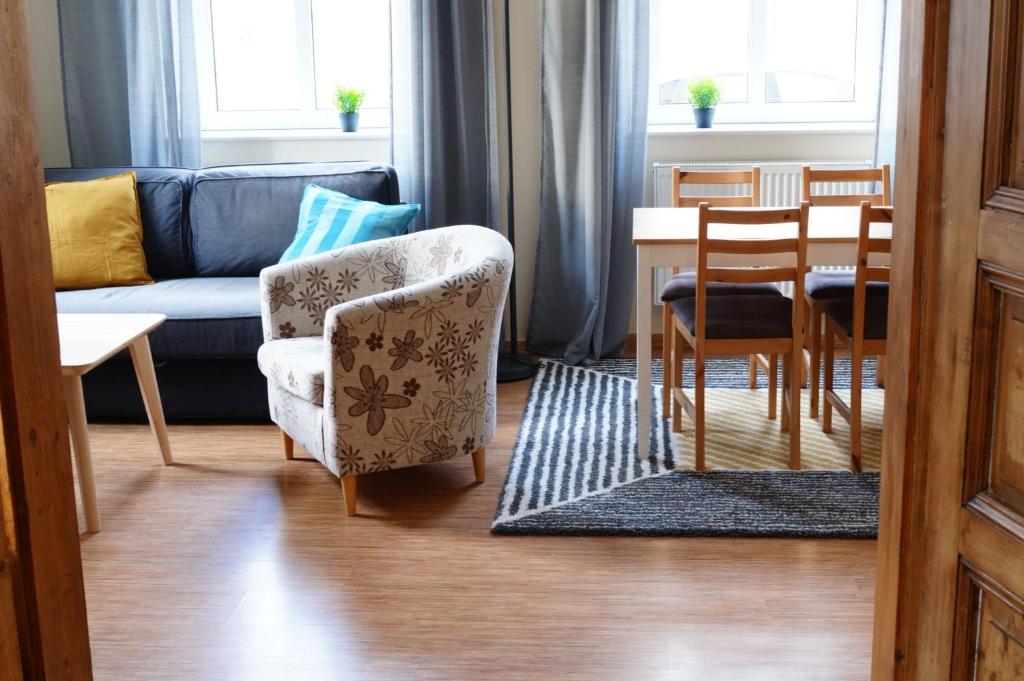 Posezení v ubytování Apartmány Mary