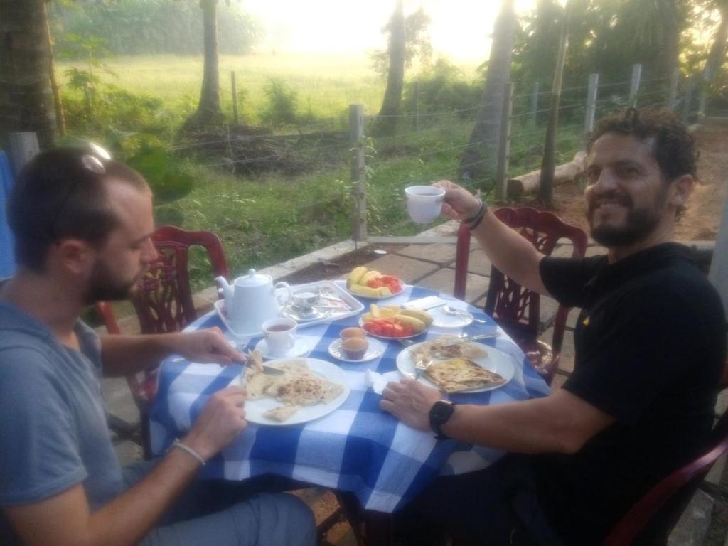 Jídlo v penzionu nebo okolí