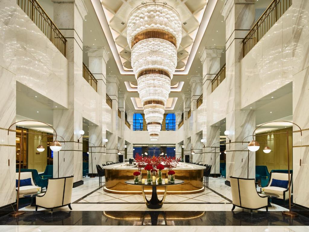 Posezení v ubytování PRIMUS Hotel Wuhan Hannan