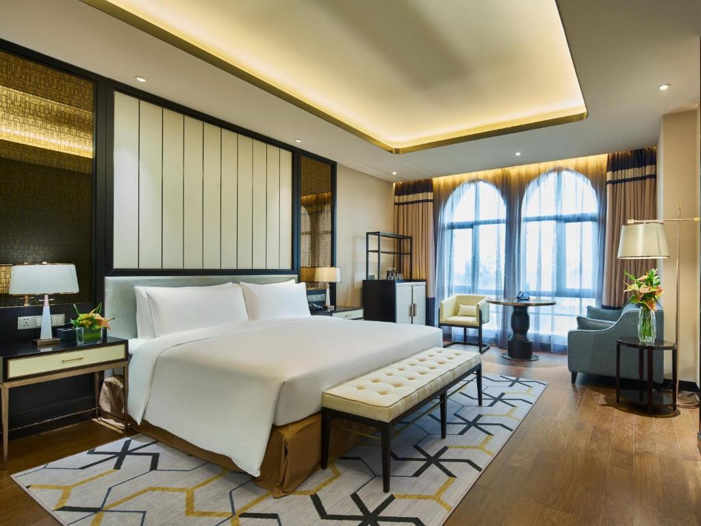 Posezení v ubytování PRIMUS Hotel Wuhan Hannan